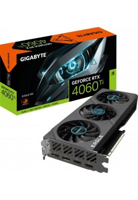 Відеокарта GF RTX 4060 Ti  8GB GDDR6 Eagle Gigabyte (GV-N406TEAGLE-8GD)