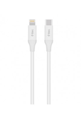 Кабель Ttec USB Type-C - Lightning (M/M), 1.5 м, White (2DK40B)