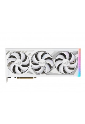 Відеокарта GF RTX 4090 24GB GDDR6X ROG Strix Gaming OC White Edition Asus (ROG-STRIX-RTX4090-O24G-WHITE)