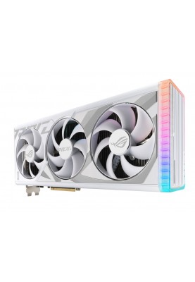 Відеокарта GF RTX 4090 24GB GDDR6X ROG Strix Gaming OC White Edition Asus (ROG-STRIX-RTX4090-O24G-WHITE)