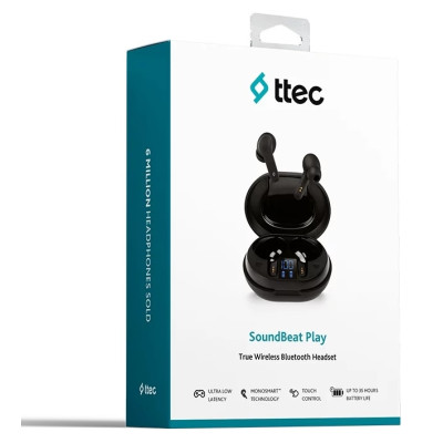 Bluetooth-гарнітура Ttec SoundBeat Play Black (2KM139S)