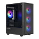 Корпус Prologix E107 Tempered Glass Black без БЖ