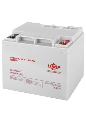 Акумуляторна батарея LogicPower 12V 45AH (LPM-GL 12-45 AH) GEL