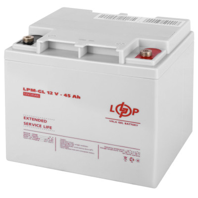Акумуляторна батарея LogicPower 12V 45AH (LPM-GL 12-45 AH) GEL
