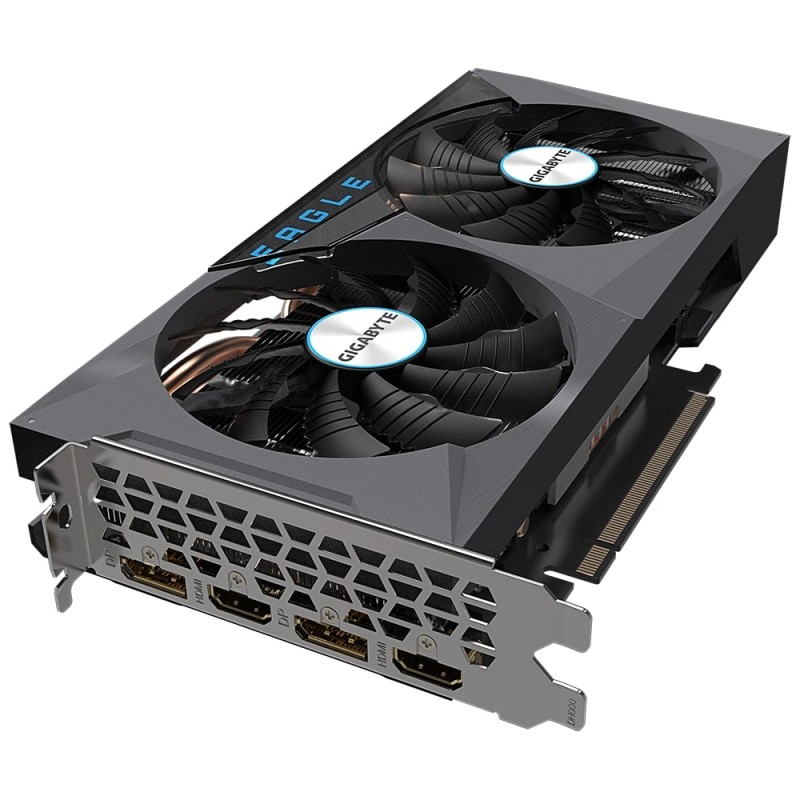 Відеокарта GF RTX 3060 Ti 8GB GDDR6 Eagle Gigabyte (GV-N306TEAGLE-8GD)