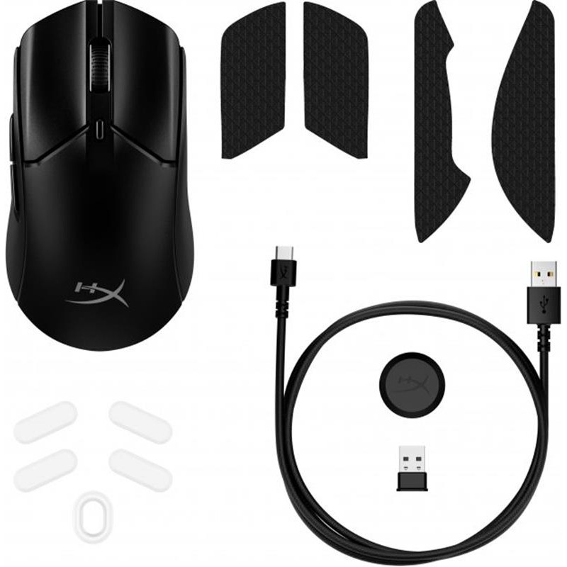 Миша бездротова HyperX Pulsefire Haste 2 Wireless Black (6N0B0AA)