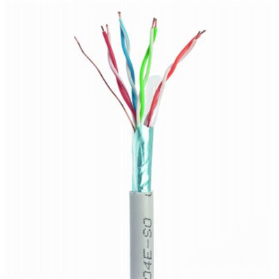 Кабель вита пара Cablexpert FTP (FPC-5004E-SOL/100) CAT5e, алюміній під міддю (CCA з AWG24),одножильний, екранований фольгою, 100м
