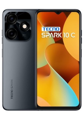 Смартфон Tecno Spark 10C (KI5k) 4/128GB Dual Sim Meta Black (4895180798153)