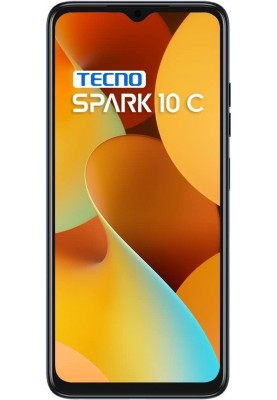 Смартфон Tecno Spark 10C (KI5k) 4/128GB Dual Sim Meta Black (4895180798153)