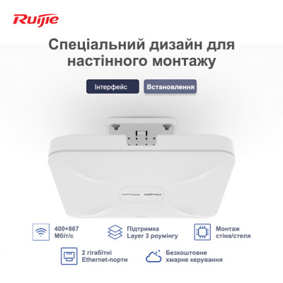 Точка доступу Ruijie Reyee RG-RAP2200(E) Точка доступу Ruijie Reyee RG-RAP2200(E)