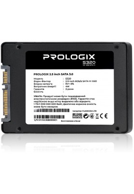 Накопичувач SSD  960GB Prologix S320 2.5" SATAIII TLC (PRO960GS320)