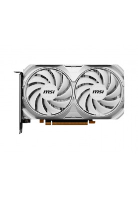 Відеокарта GF RTX 4060 8GB GDDR6 Ventus 2X White OC MSI (GeForce RTX 4060 VENTUS 2X WHITE 8G OC)