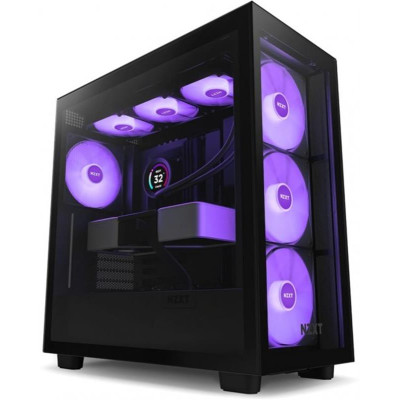 Корпус NZXT H7 Elite RGB Black (CM-H71EB-02) без БЖ