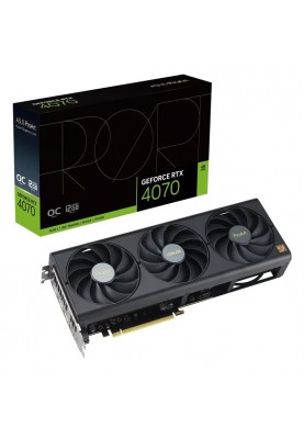 Відеокарта GF RTX 4070 12GB GDDR6X ProArt OC Asus (PROART-RTX4070-O12G)