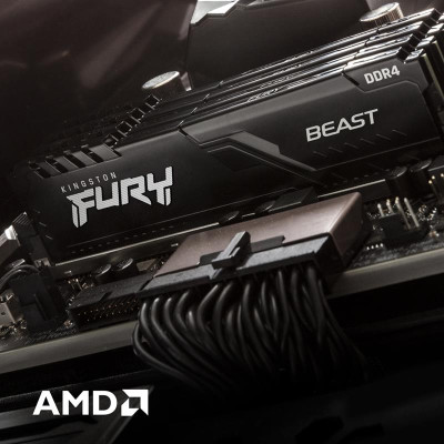 Модуль пам`ятi DDR4 2x32GB/3200 Kingston Fury Beast Black (KF432C16BBK2/64) Модуль пам`ятi DDR4 2x32GB/3200 Kingston Fury Beast Black (KF432C16BBK2/64)