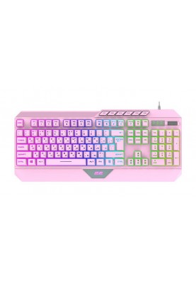 Клавіатура 2E Gaming KG315 RGB USB Pink Ukr (2E-KG315UPK)