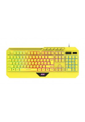 Клавіатура 2E Gaming KG315 RGB USB Yellow Ukr (2E-KG315UYW)