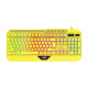 Клавіатура 2E Gaming KG315 RGB USB Yellow Ukr (2E-KG315UYW)