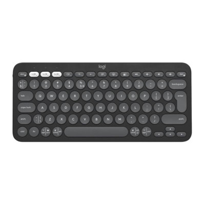 Клавiатура Logitech Pebble Keys 2 K380s Graphite (920-011851)