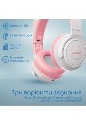 Bluetooth-гарнітура Promate Panda Bubblegum