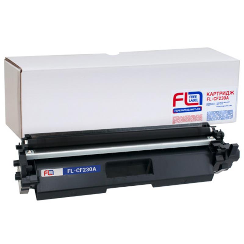 Картридж Free Label (FL-CF230A) HP LJ M203/M227 Black (CF230A)