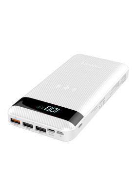 Універсальна мобільна батарея Promate auratank-20.white 20000mAh