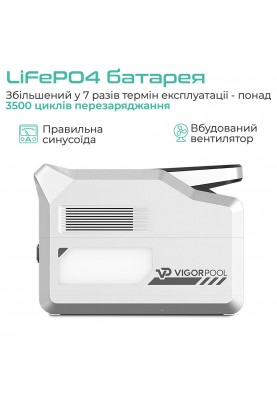 Зарядна станція Vigorpool Captain 1200 1280Wh (VP21-EU)