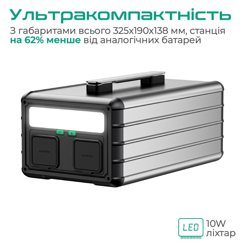 Зарядна станція Zendure 1016Wh (ZDSB1000M-gy-eu)