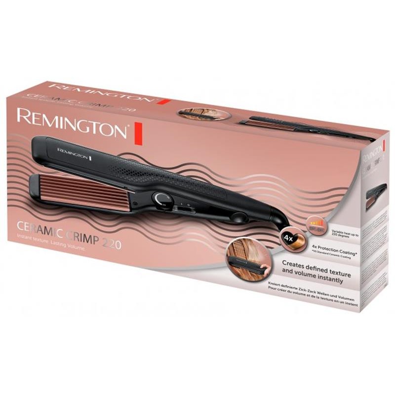 Випрямляч-гофре для волосся Remington S3580 Ceramic Crimp 220