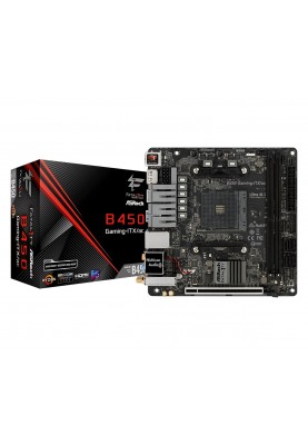 Материнська плата ASRock B450 Gaming-ITX/AC Socket AM4