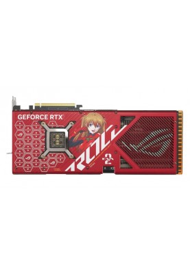 Відеокарта GF RTX 4090 24GB GDDR6X ROG Strix OC EVA-02 Edition Asus (ROG-STRIX-RTX4090-O24G-EVA-02-EDITION)