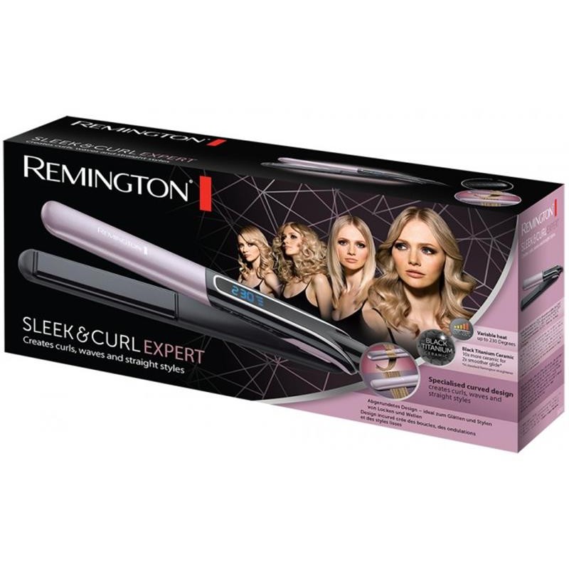 Випрямляч для волосся Remington S6700 Sleek & Curl Expert
