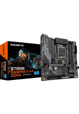 Материнська плата Gigabyte B760M Gaming X AX Socket 1700