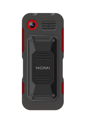 Мобiльний телефон Nomi i1850 Dual Sim Black-Red