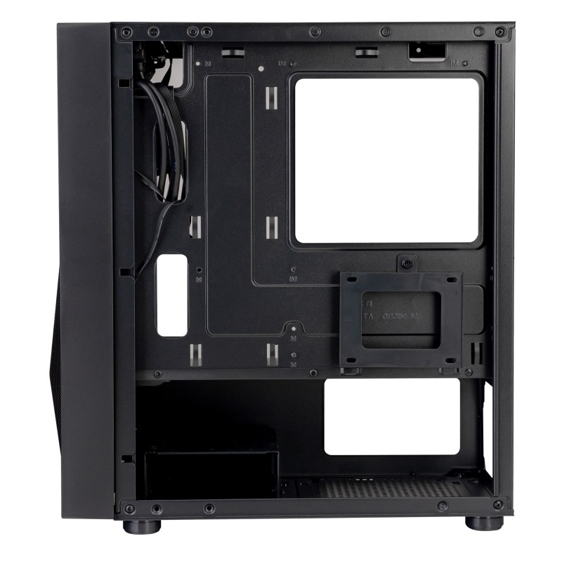 Корпус Prologix E102 Tempered Glass&Mesh Black