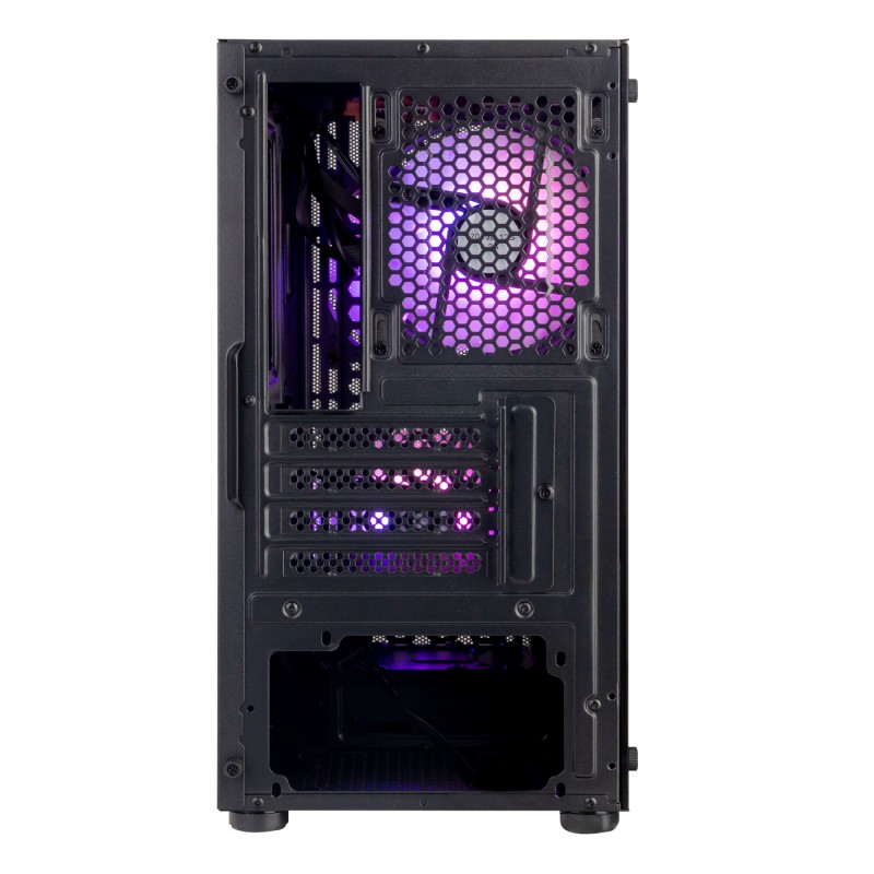 Корпус Prologix E102 Tempered Glass&Mesh Black