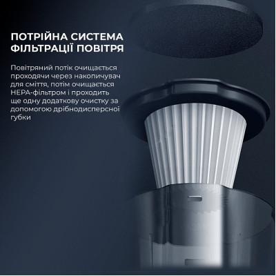 Пилосос Deerma Corded Hand Stick Vacuum Cleaner (DX115C) Пилосос Deerma Corded Hand Stick Vacuum Cleaner (DX115C)