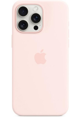 Чохол-накладка Apple Silicone Case with MagSafe для Apple iPhone 15 Pro Max Light Pink (MT1U3)
