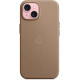 Чохол-накладка Apple FineWoven Case with MagSafe для Apple iPhone 15 Taupe (MT3C3)