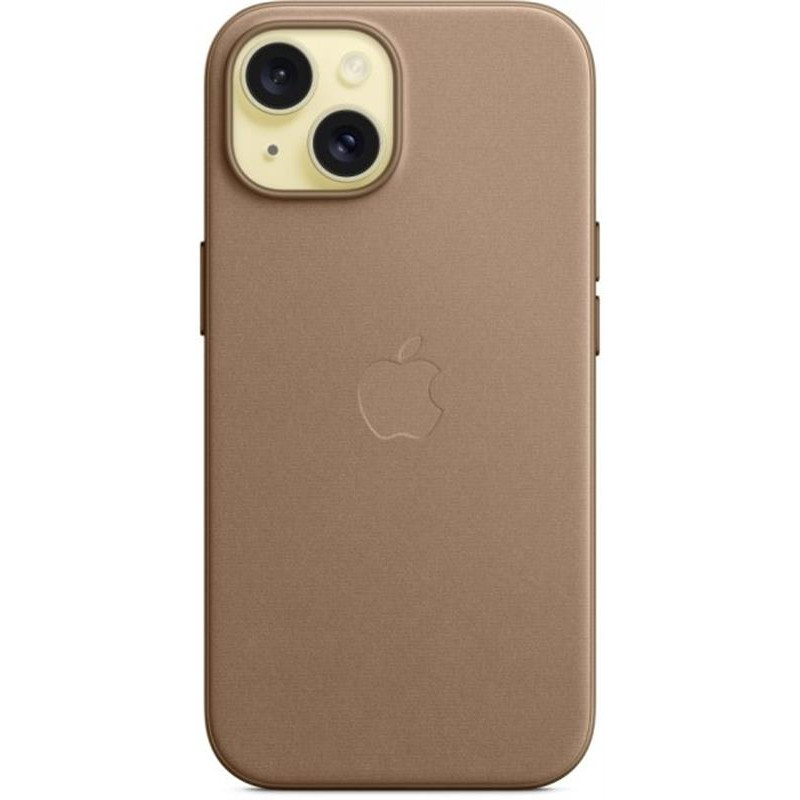 Чохол-накладка Apple FineWoven Case with MagSafe для Apple iPhone 15 Taupe (MT3C3)