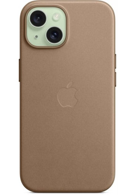 Чохол-накладка Apple FineWoven Case with MagSafe для Apple iPhone 15 Taupe (MT3C3)