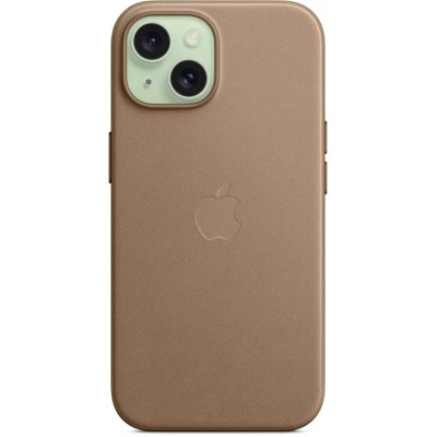 Чохол-накладка Apple FineWoven Case with MagSafe для Apple iPhone 15 Taupe (MT3C3)