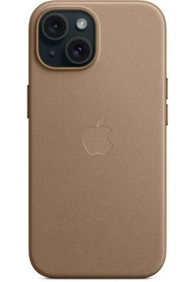 Чохол-накладка Apple FineWoven Case with MagSafe для Apple iPhone 15 Taupe (MT3C3)