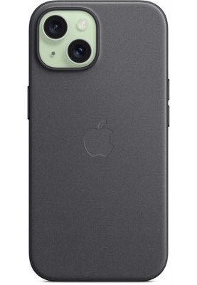 Чохол-накладка Apple FineWoven Case with MagSafe для Apple iPhone 15 Black (MT393)