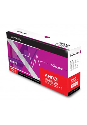 Відеокарта AMD Radeon RX 7700 XT 12GB GDDR6 Pulse Gaming Sapphire (11335-04-20G)