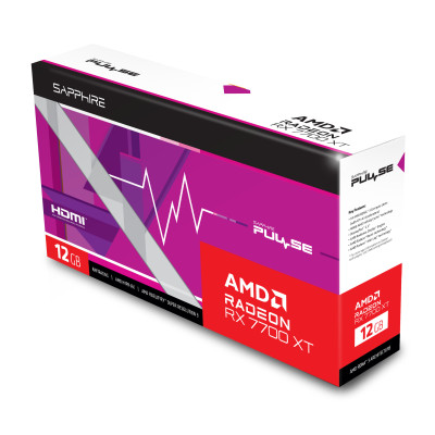 Відеокарта AMD Radeon RX 7700 XT 12GB GDDR6 Pulse Gaming Sapphire (11335-04-20G)