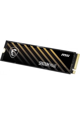 Накопичувач SSD 1TB MSI Spatium M460 M.2 2280 PCIe 4.0 x4 NVMe 3D NAND TLC (S78-440L930-P83)