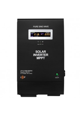 Сонячний інвертор (ДБЖ) LogicPower LPY-C-PSW-5000VA (3500W) MPPT48V (LP4128)