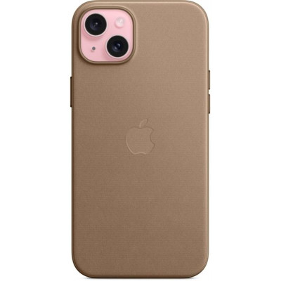 Чохол-накладка Apple FineWoven Case with MagSafe для Apple iPhone 15 Plus Taupe (MT473)