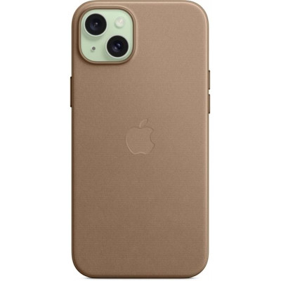 Чохол-накладка Apple FineWoven Case with MagSafe для Apple iPhone 15 Plus Taupe (MT473) Чохол-накладка Apple FineWoven Case with MagSafe для Apple iPhone 15 Plus Taupe (MT473)